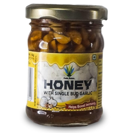 Honey With Single Bud Garlic 