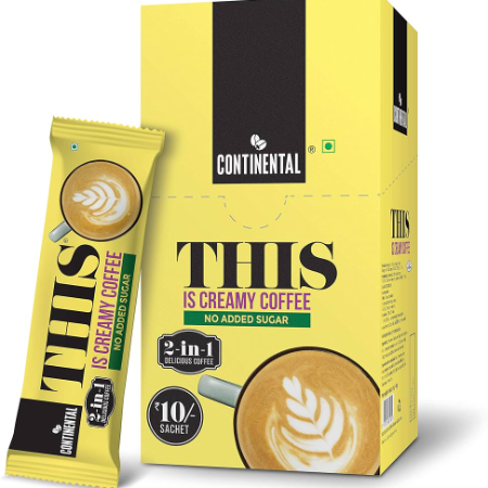 Continental -This is Creamy Coffee Mix(No Added Sugar)