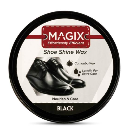 Magix  - Shoe Shine Wax Nourish & care Black