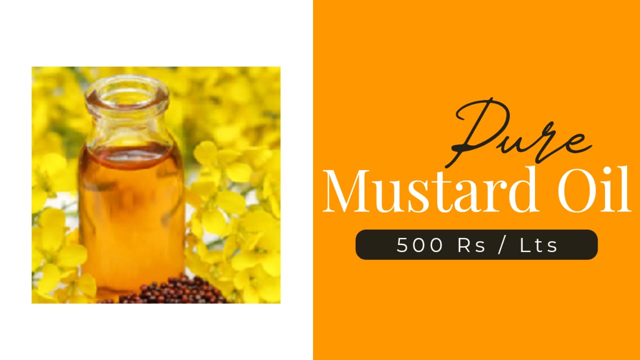 Pure Mustard Oil - Kacchi Ghani