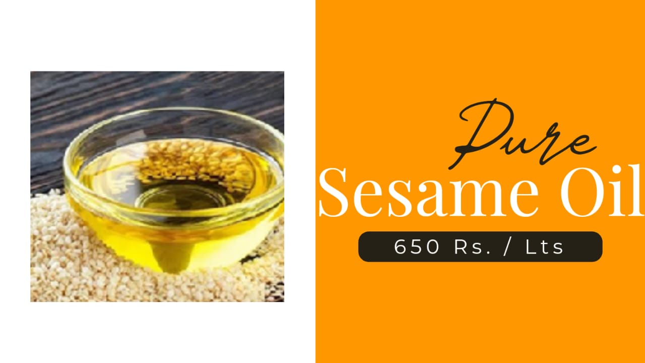 Pure Sesame Oil - Kacchi Ghani