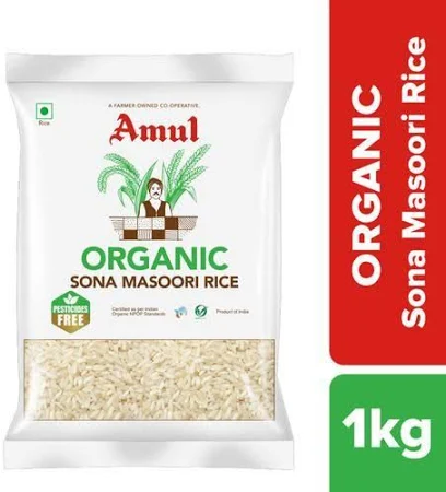 Amul Organic Sona Masoori Rice