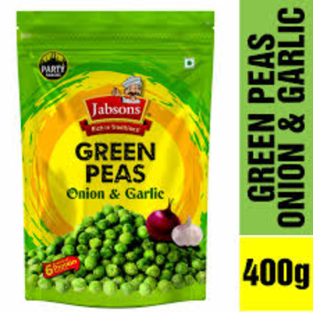 Jabsons Green Peas - Onion & Garlic