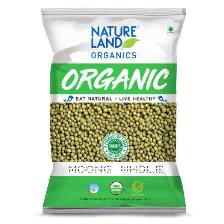 Nature Land - Organic Moong Whole