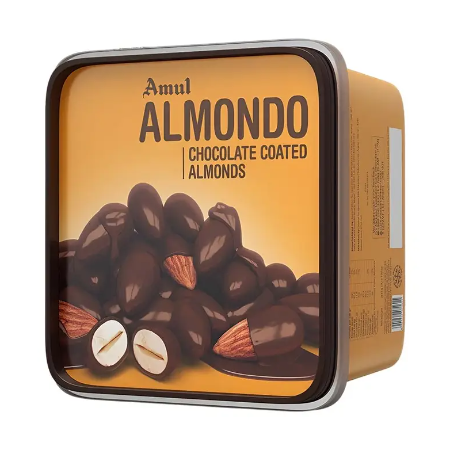 Amul Almondo Chocolate Coated Almonds 