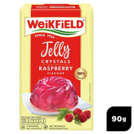 Weikfield Raspberry Flavour Jelly Crystals