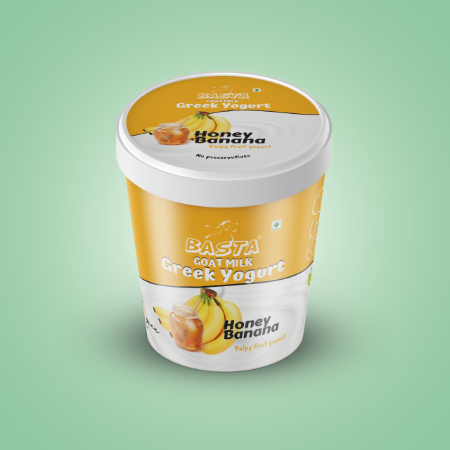 Basta-Goat Milk Yogurt Honey-Banana 