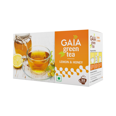 Gaia Green Tea Lemon & Honey