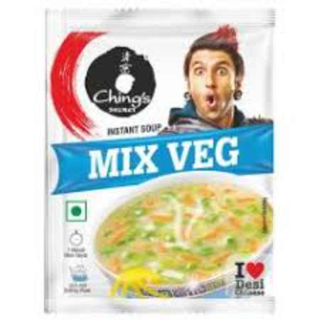 Ching's Mix Veg Instant Soup - pack Of 2