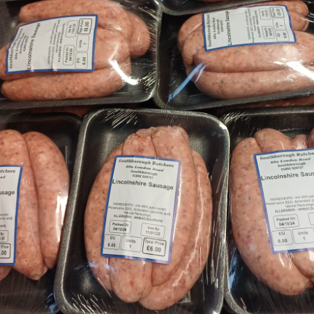 Lincolnshire Sausages