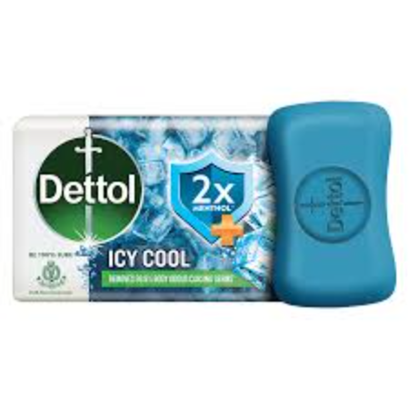  Dettol ICY Cool Bathing Bar Soap B3G1