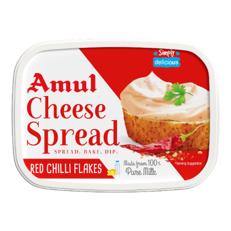 Amul Cheese Spread - Red Chilli Flakes