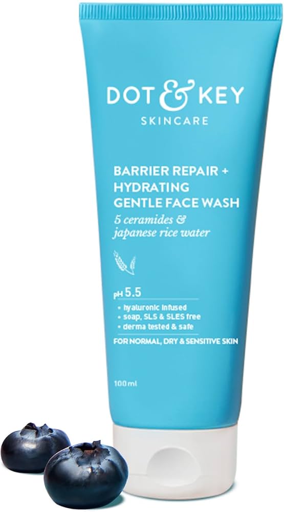 DOT & KEY Barrier Repair + Hydrating Gentle Face Wash With Probiotic