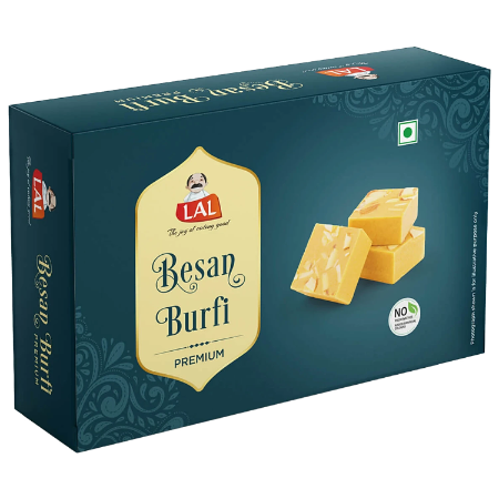 Lal Besan Burfi