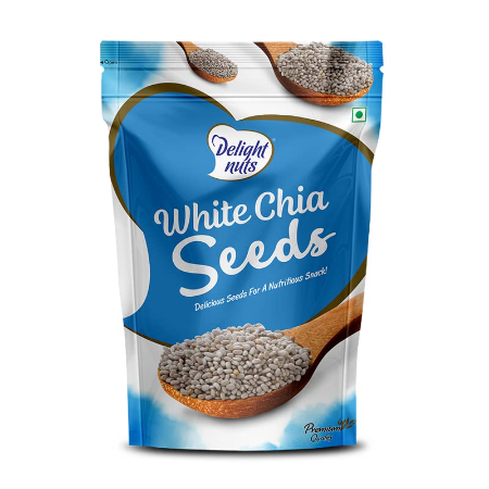 Delight Nuts White Chia Seeds 