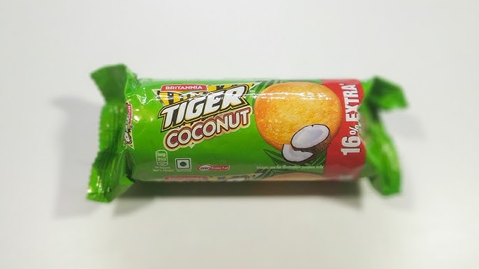 Britannia tiger coconut biscuit