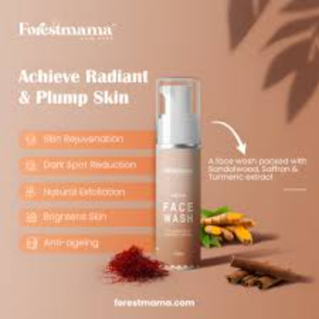 Forestmama Ubtan Face wash With Sandalwood Saffron & Turmeric 