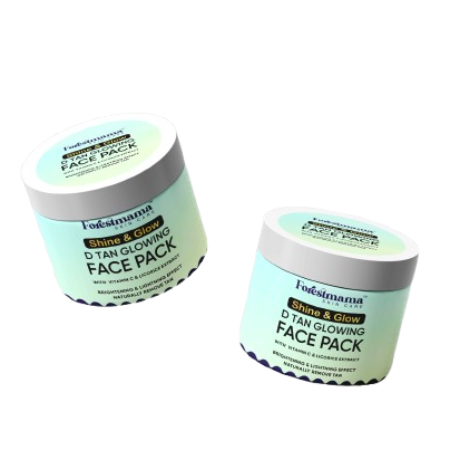 Forestmama D Tan Glowing Face Pack