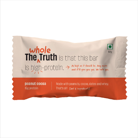 The Whole Truth Protein Bars Peanut Cocoa 