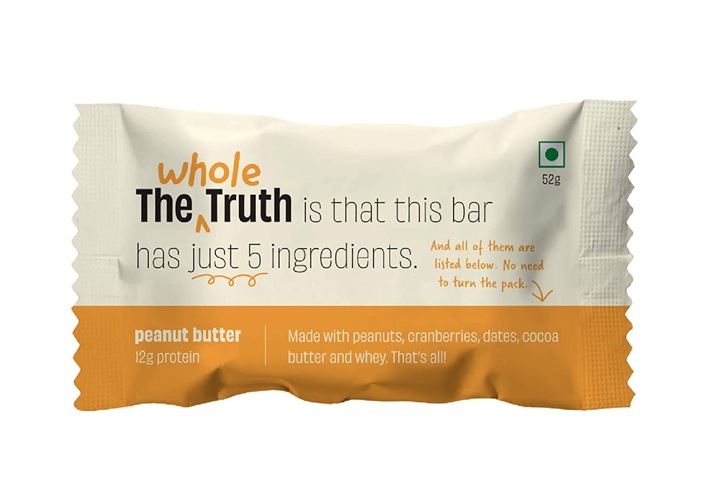 The Whole Truth - Protein Bars - Peanut Butter