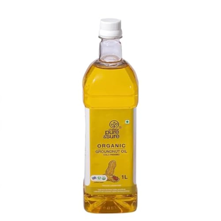 Pure & Sure Organic Cold Pressed Groundnut Oil