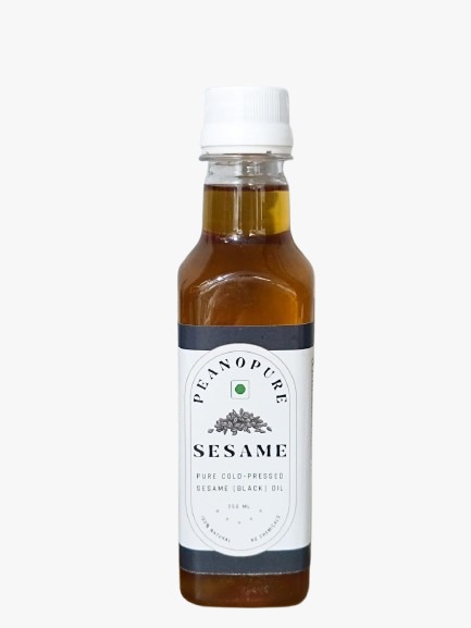 Peanopure Sesame Black Oil - Cold Pressed