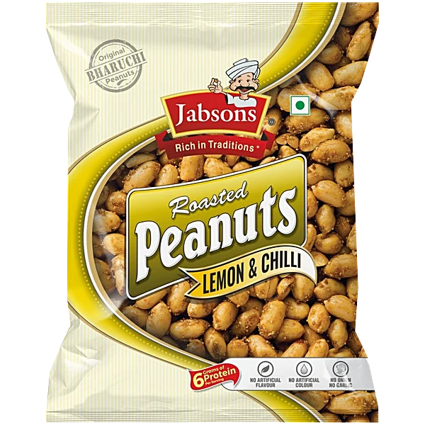 Jabsons Roasted Peanuts Lemon & Chilli