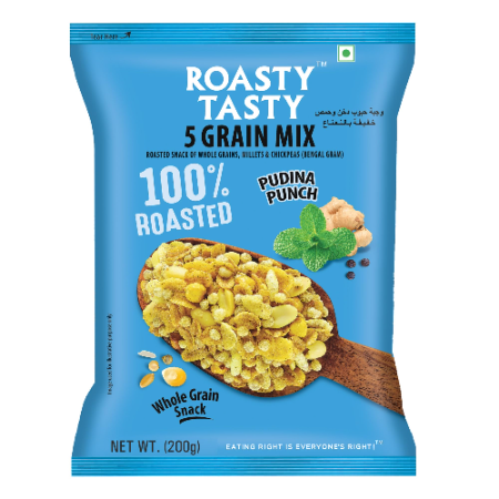 Roasty Tasty 5 Grain Mix- Pudina Punch