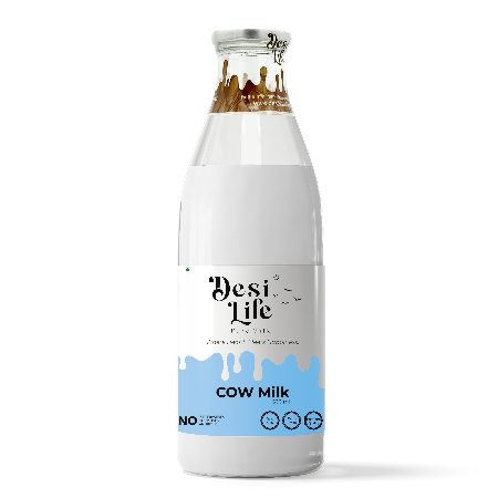 Cow Milk 1 Ltr Bottle