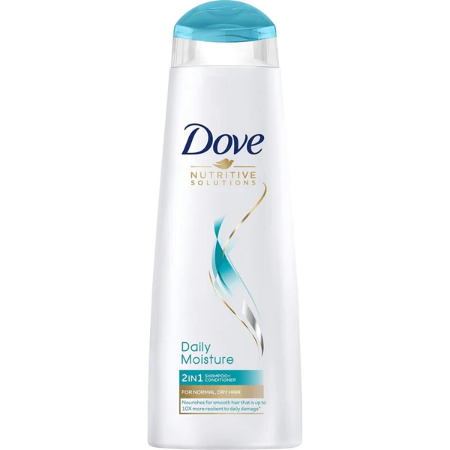 Dove 2-in-1 Daily Moisture Shampoo 250ml