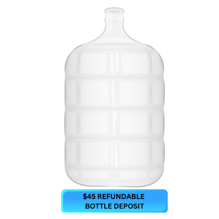 5 Gallon Purified - Glass Bottle