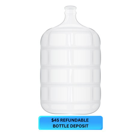 5 Gallon Alkaline - Glass Bottle