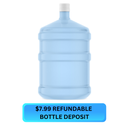 5 Gallon Purified - BPA Free Plastic Bottle