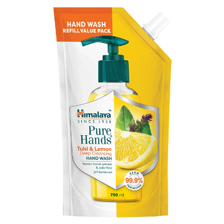 Himalaya Pure Hand Wash Tulsi Lemon 