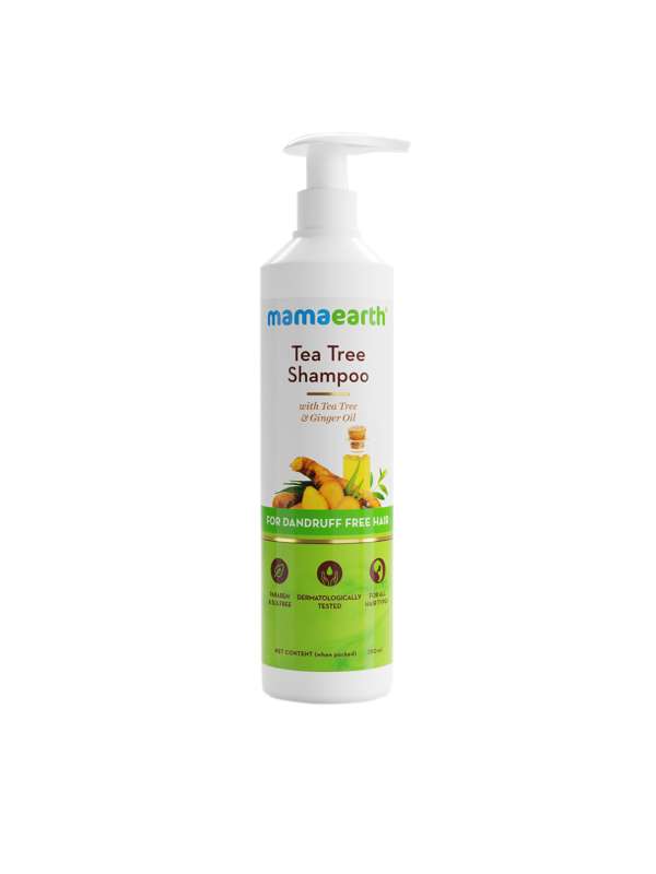 mama earth tea tree shampoo