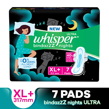 Whisper Ultra Bindazz Night XL