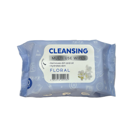 Ms Cleansing Multi Use Wipes (Floral) 