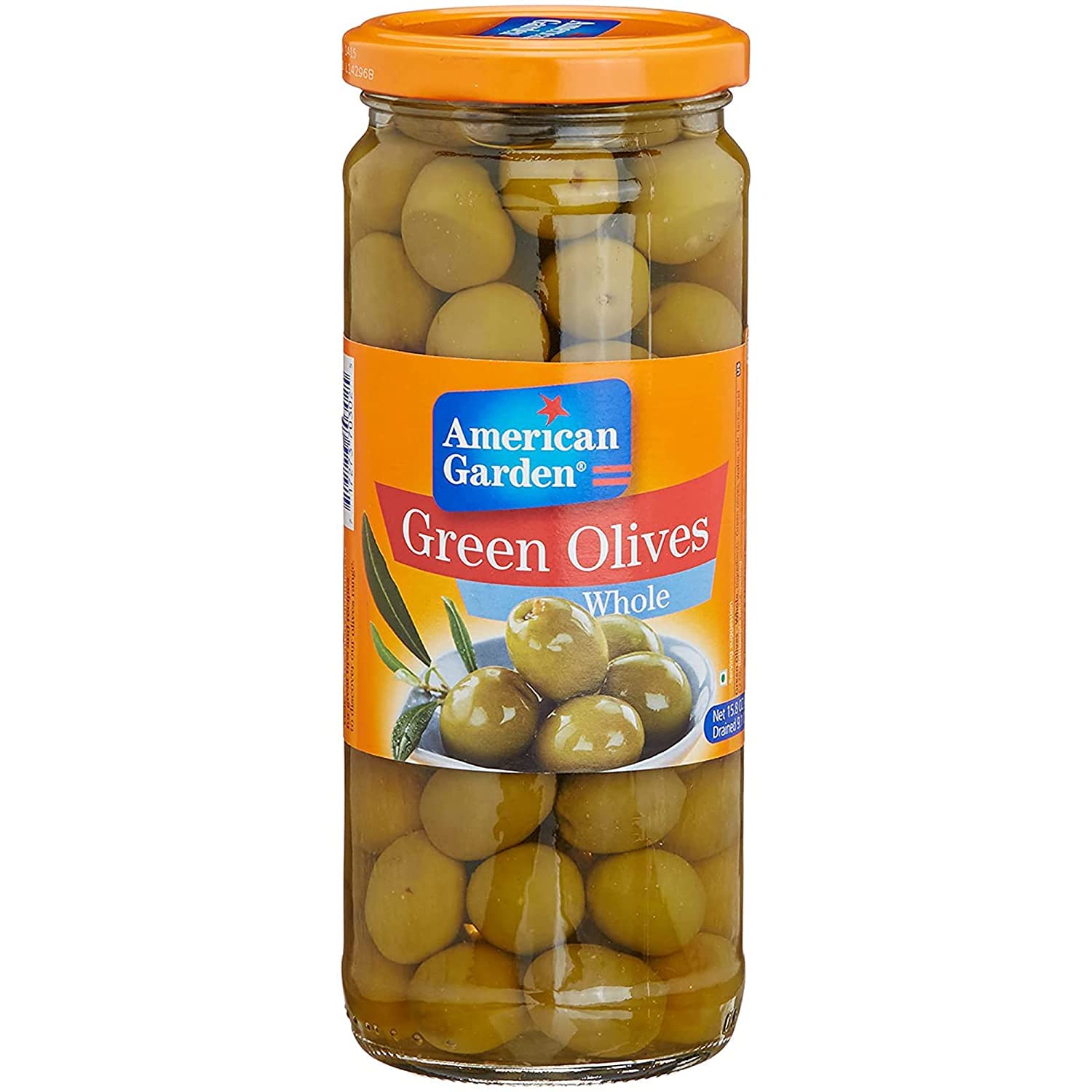 American garden green  Olives slice