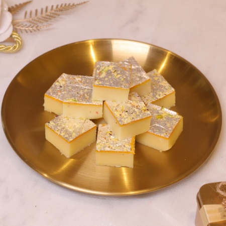 Khoya Kesar Burfi
