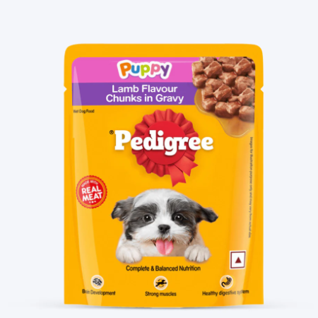 Pedigree Lamb Flavour Chunks in Gravy (Puppy)