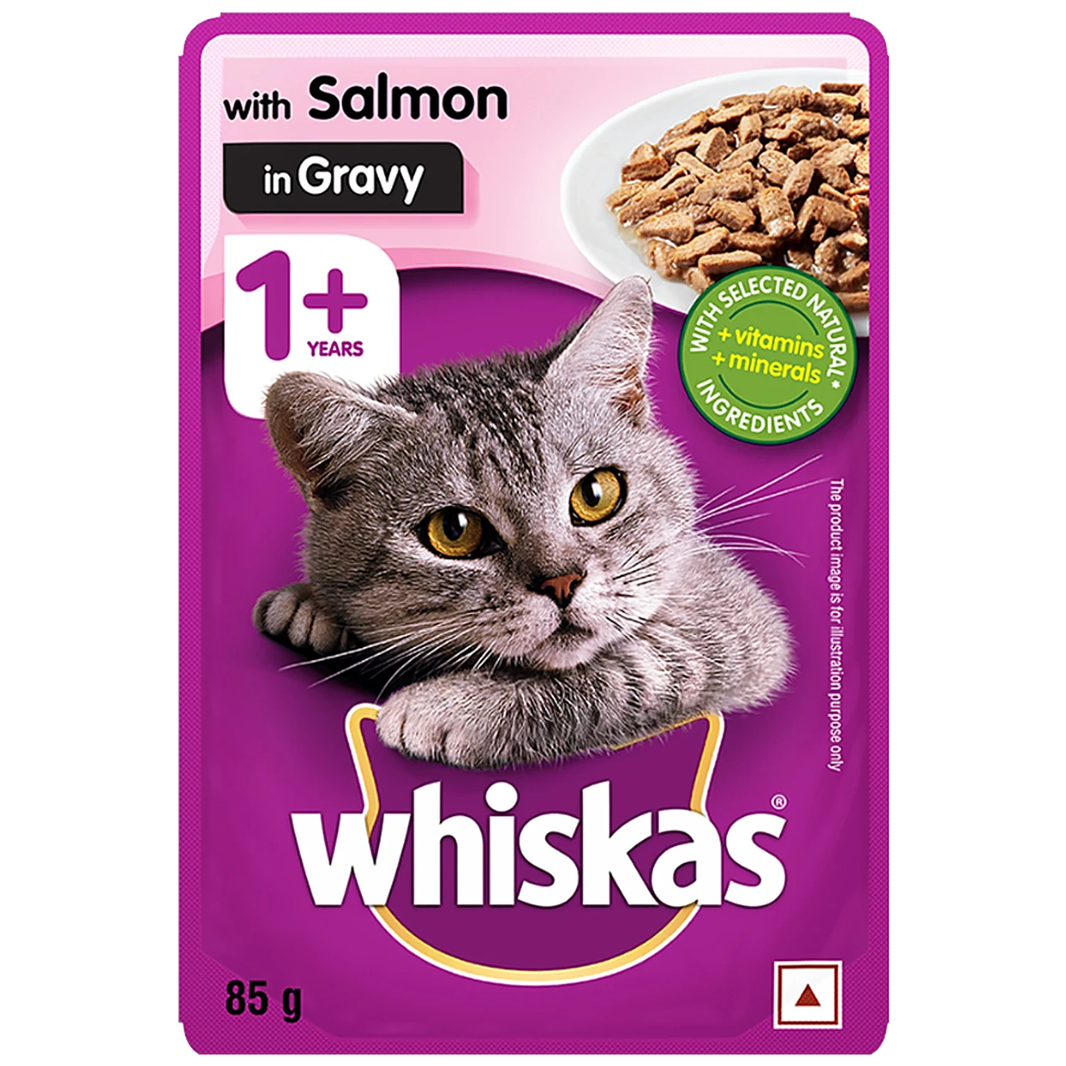 Whiskas With salmon in Garvey (1year +)