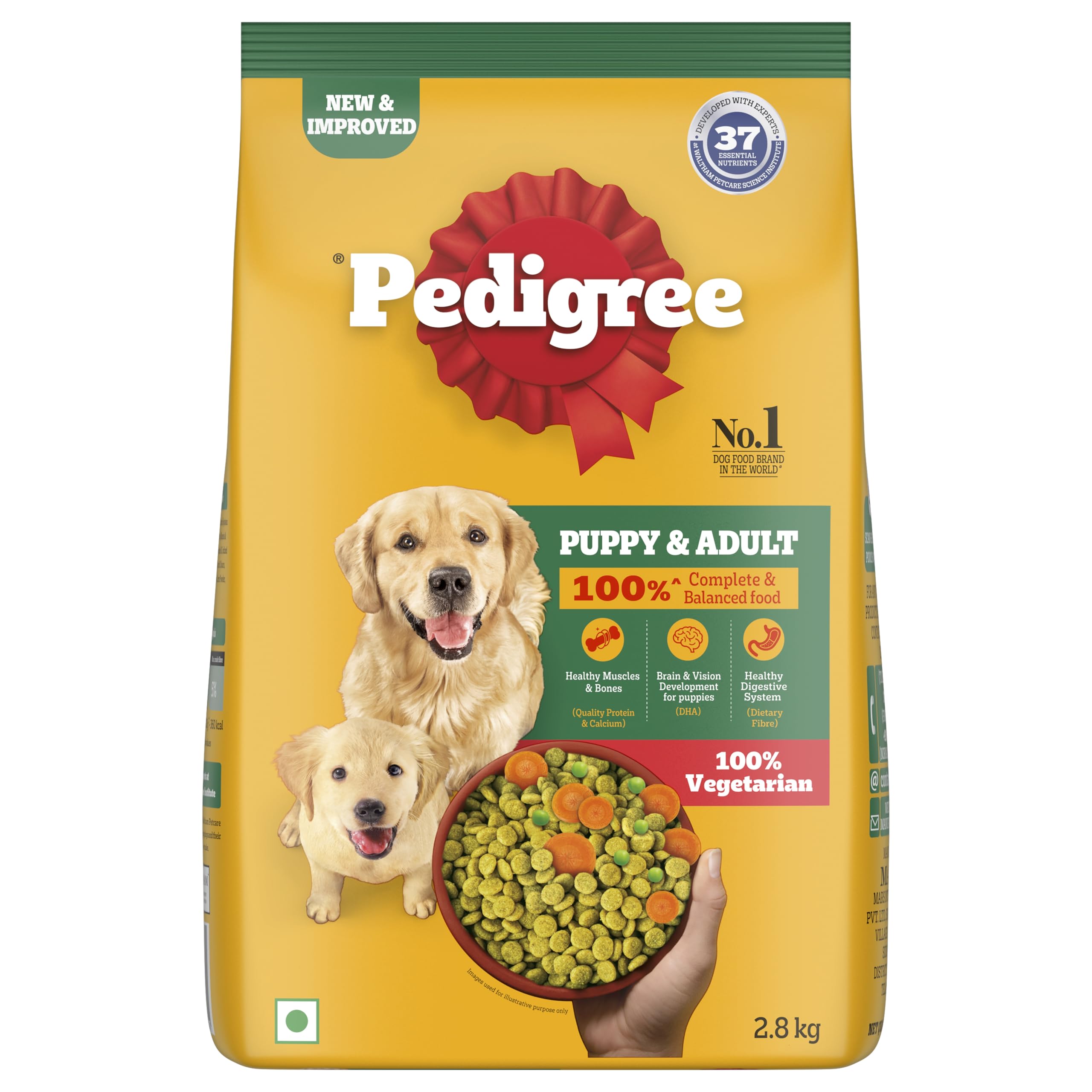  Pedigree 100% Vegetarian 