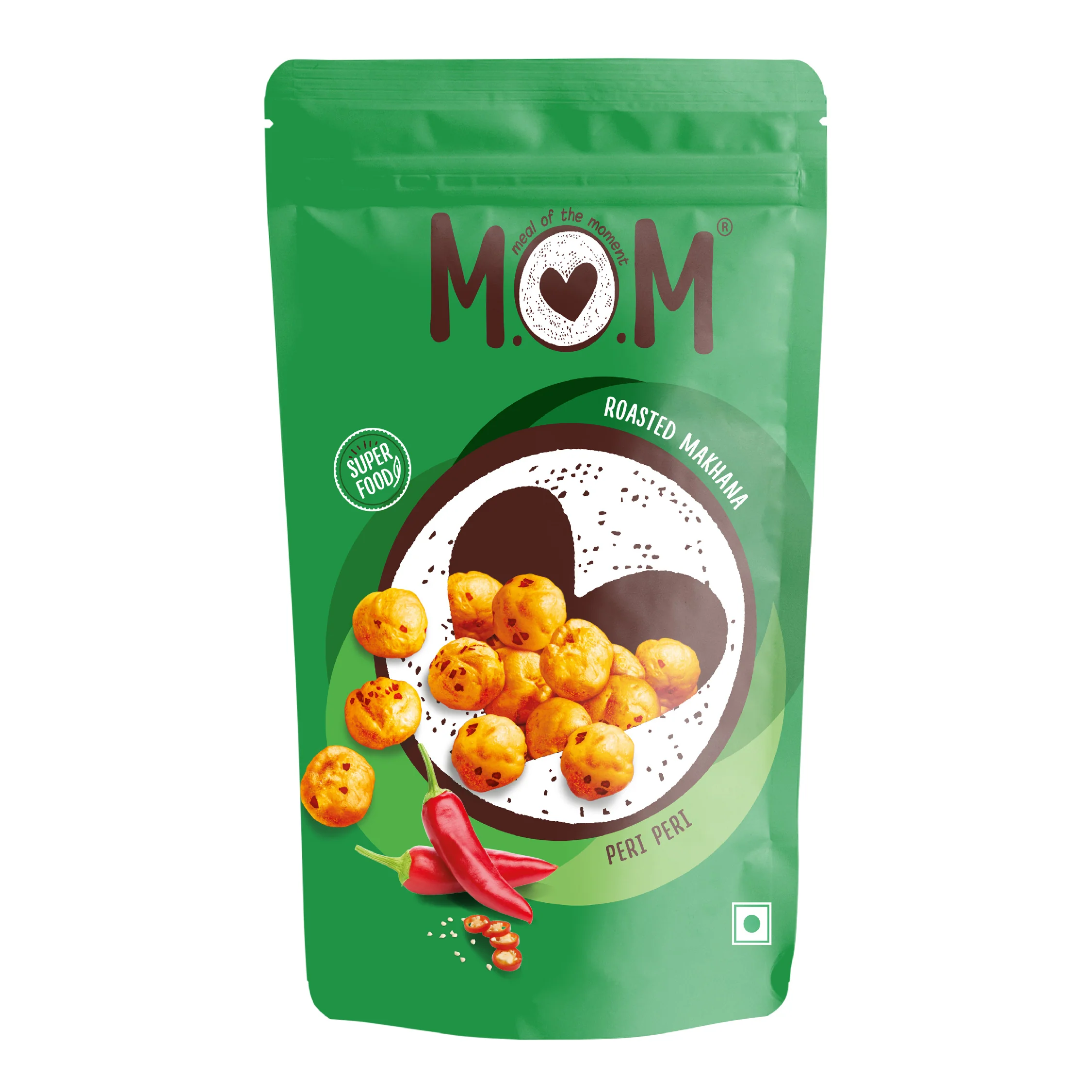 MOM   peri Peri Roated Makhana