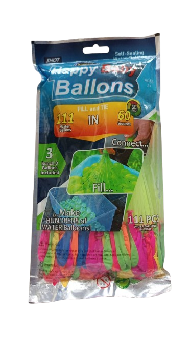 Happy Ballons Fill & Tie