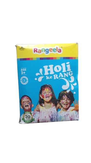 Rangeela Holi ke rang Blue