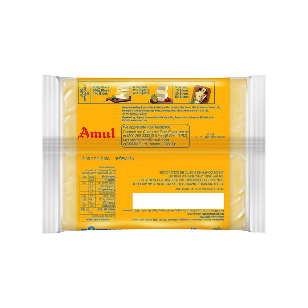 processed cheese slices