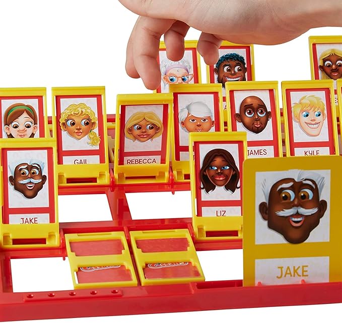 Guess Who? Original Guessing Game for Kids Ages 6 and Up for 2 Players