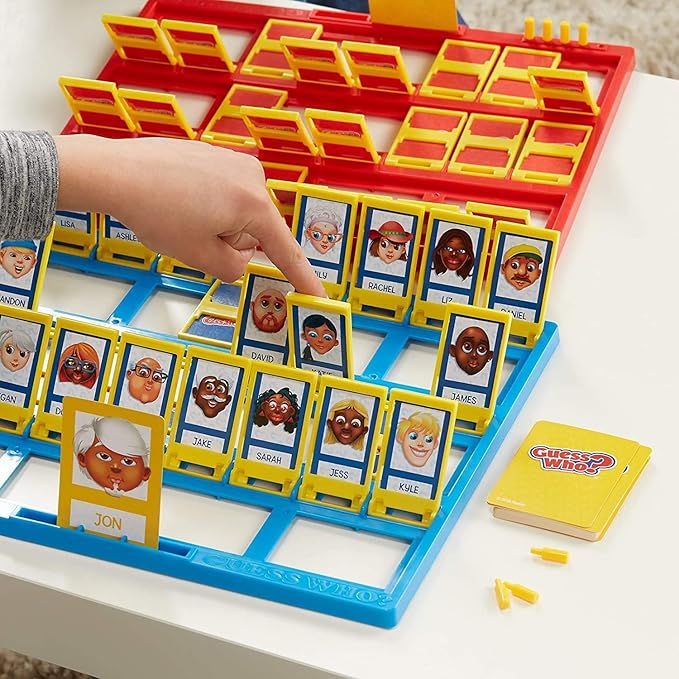 Guess Who? Original Guessing Game for Kids Ages 6 and Up for 2 Players