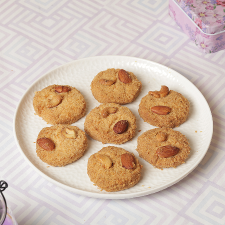 Oats Badam Cookies