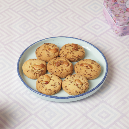 Jeera cashew cookies